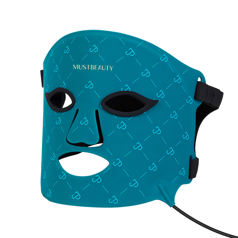 MUSTBEAUTY Anti-Aging LED Therapy Mask for At-Home Skin Rejuvenation | Clinically Backed 633nm Red/470nm Blue/590nm Orange Wavelengths | Targets Wrinkles, Boosts Collagen & Firms Skin